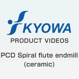 PCD Spiral flute endmill (ceramic)