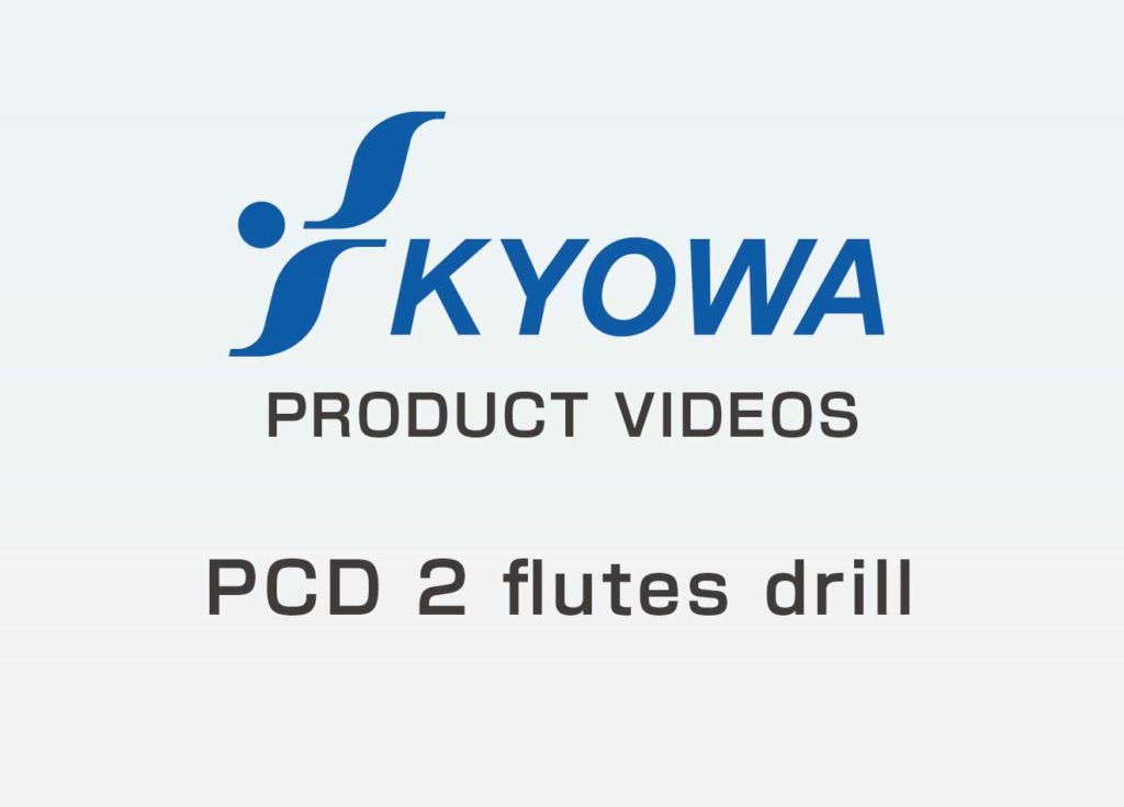 PCD 2 flutes drill