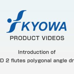 Introduction of PCD 2 flutes polygonal angle drills