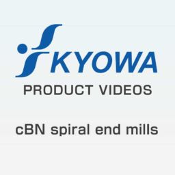cBN spiral end mills